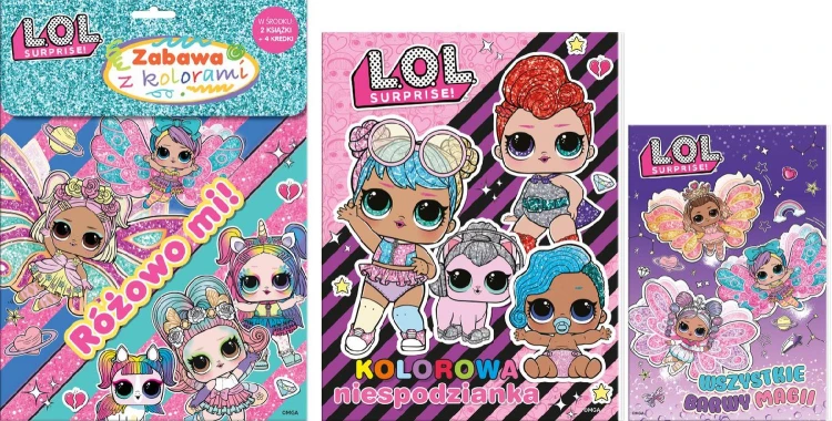 Różowo mi!. L.O.L. Surprise!. Zabawa z kolorami