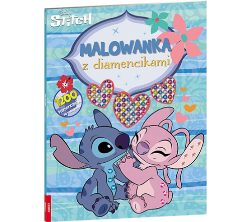 Disney Stitch Malowanka z diamencikami DKO-9101