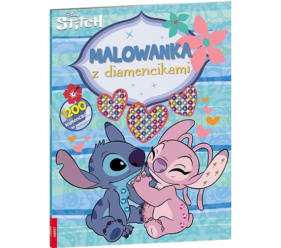 Disney Stitch Malowanka z diamencikami DKO-9101