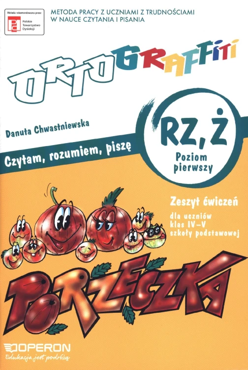 Ortograffiti zeszyt ćwiczeń rz ż klasa 4–5...