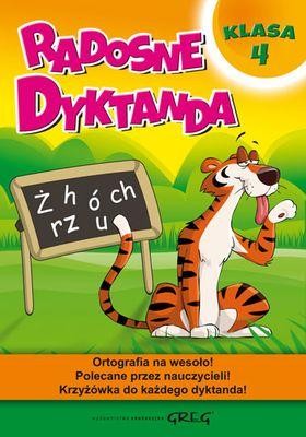 Radosne dyktanda. Klasa 4, Opracowanie Zbiorowe