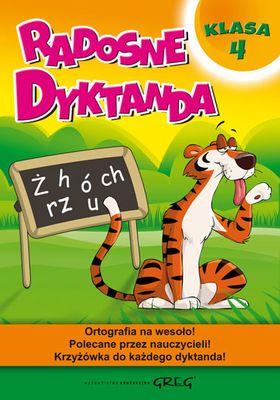 Radosne dyktanda. Klasa 4, Opracowanie Zbiorowe