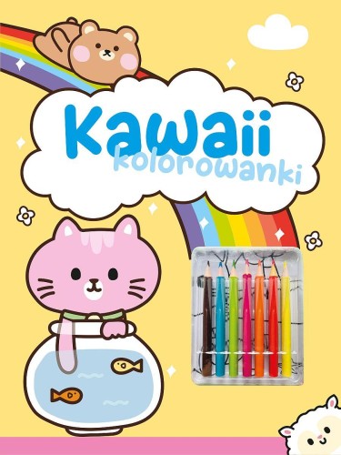 Kawaii kolorowanki. Żółta, Opracowanie zbiorowe
