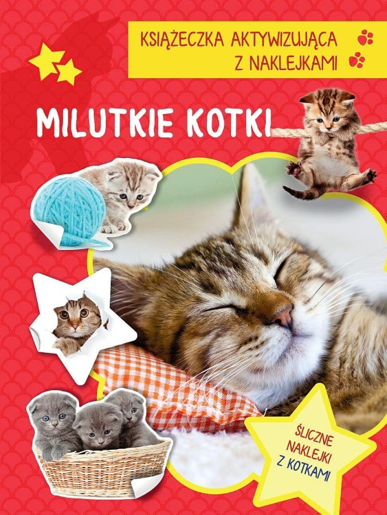Milutkie kotki. Książeczka aktywizująca z...