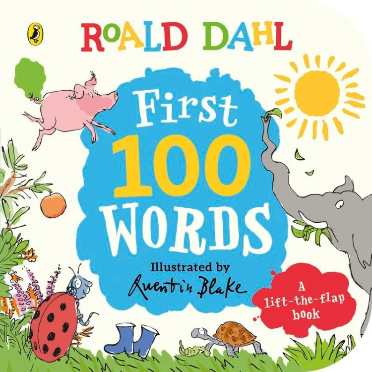 First 100 Words wer. angielska, Roald Dahl