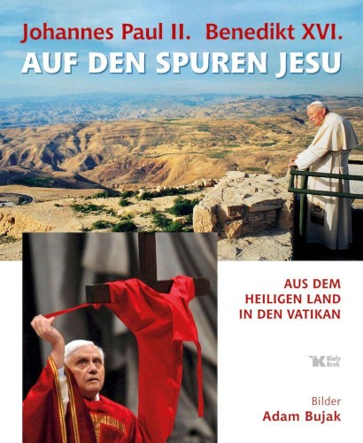 Johannes Paul II. und Benedikt XVI. auf den...