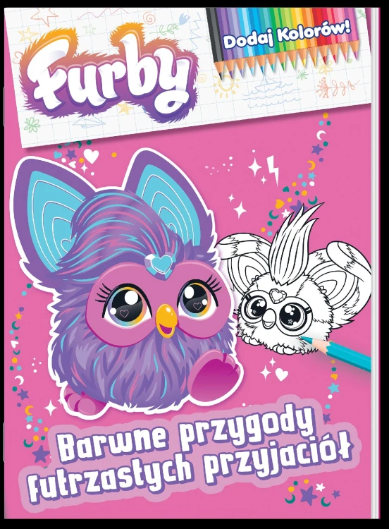 Furby. Dodaj kolorów. Barwne przygody...