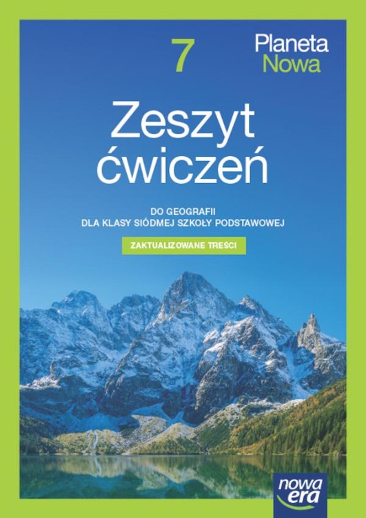 Geografia planeta nowa NEON zeszyt ćwiczeń dla...