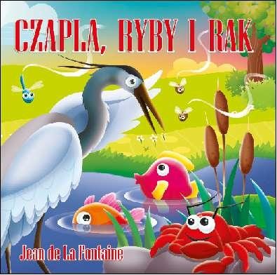 Czapla ryby i rak, Jean De La Fontaine