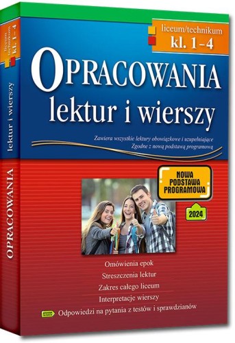 Opracowania lektur i wierszy....