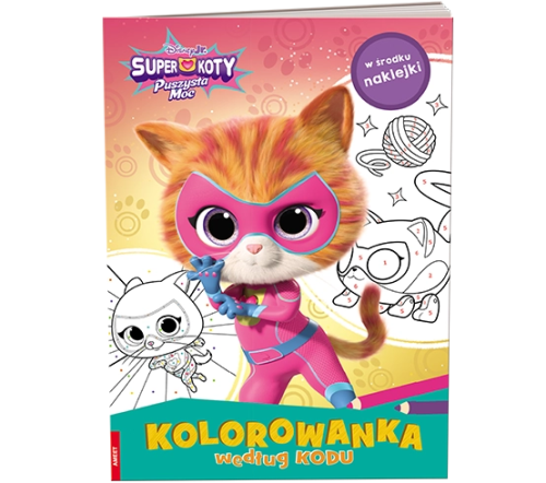 Disney SuperKoty Kolorowanka według kodu KKO-9107
