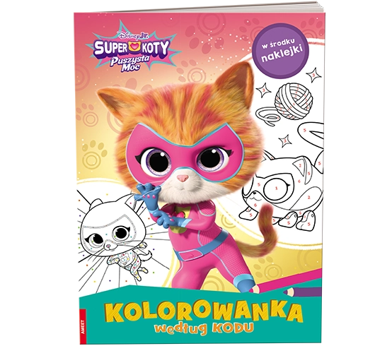 Disney SuperKoty Kolorowanka według kodu KKO-9107