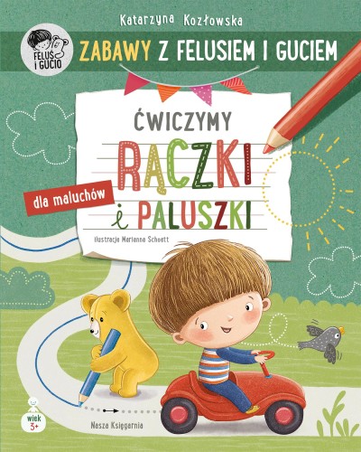 Ćwiczymy rączki i paluszki. Zabawy z Felusiem...