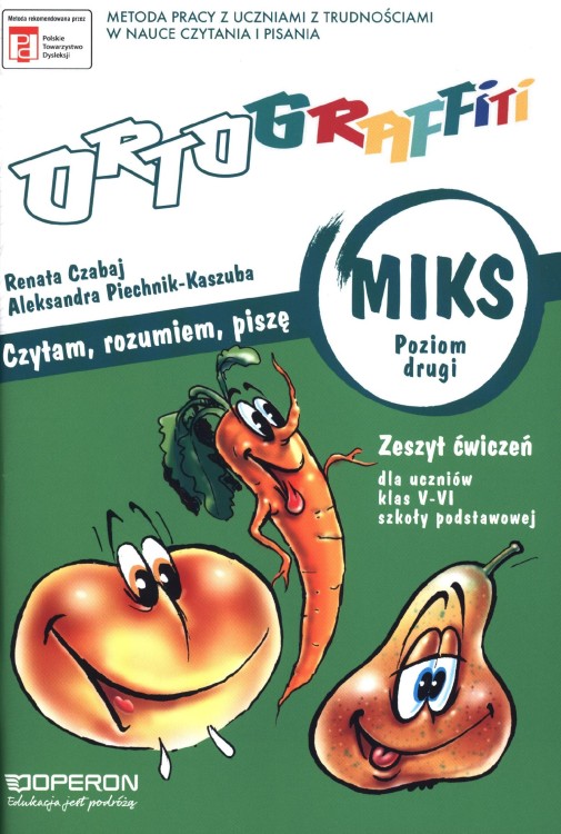 Ortograffiti zeszyt ćwiczeń miks klasa 5–6...