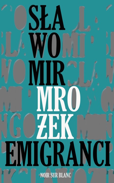 Emigranci wyd. 2024, Sławomir Mrożek