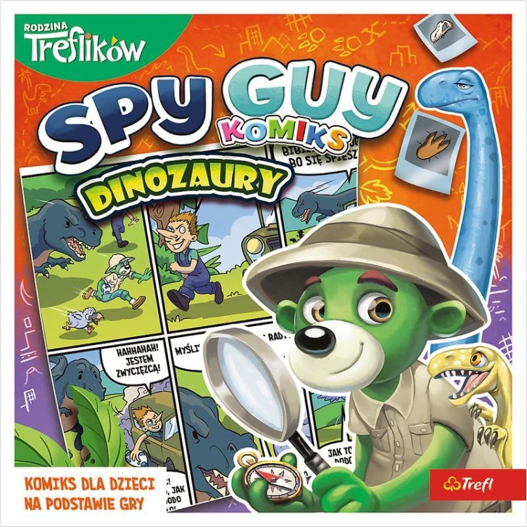 Komiks Spy Guy. Dinozaury, Katarzyna Płońska