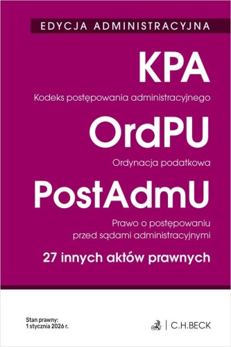 EDYCJA ADMINISTRACYJNA. Kodeks postępowania...