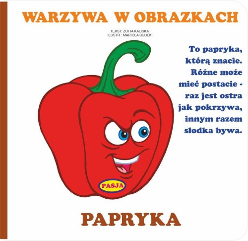 Warzywa w obrazkach, Zofia Kaliska, Mariola Budek