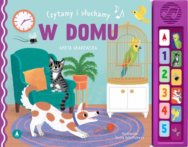 W domu. Czytamy i słuchamy, Aneta Grabowska