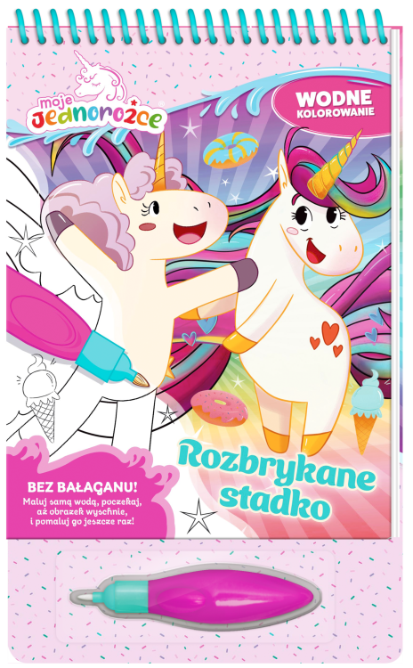 Rozbrykane stadko. Moje Jednorożce. Wodne...