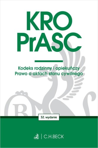 KRO. PrASC. Kodeks rodzinny i opiekuńczy....