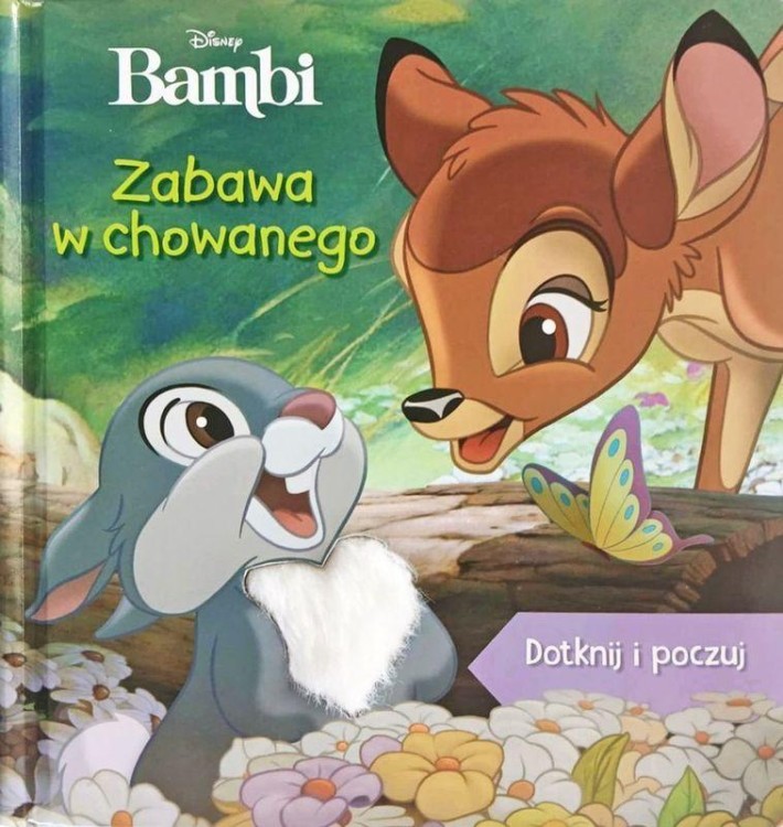 Bambi. Zabawa w chowanego. Disney. Dotknij i...