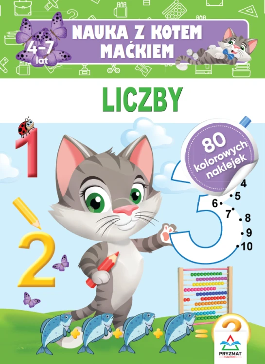Liczby. Nauka z kotem Maćkiem, Hristo Dimitrov