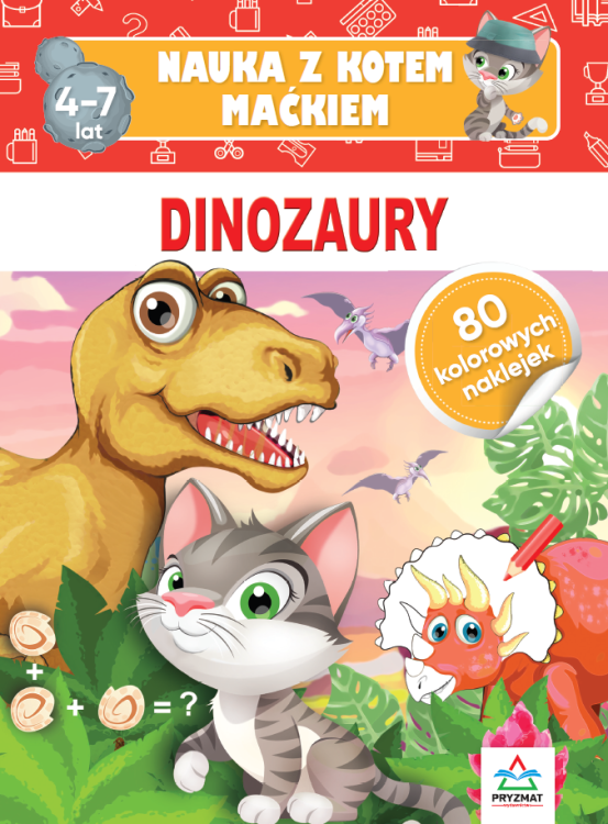 Dinozaury. Nauka z kotem Maćkiem, Hristo Dimitrov