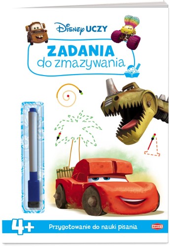Disney Auta w trasie Zadania do zmazywania...
