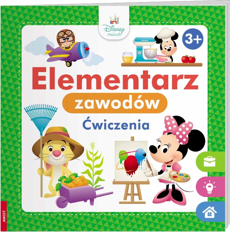 Disney Maluch Elementarz zawodów ćwiczenia...