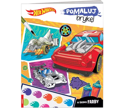 Hot Wheels Pomaluj brykę! MAK-1601