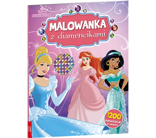 Disney Księżniczka Malowanka z diamencikami...