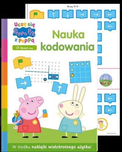 Nauka kodowania. Świnka Peppa. Uczę się z Peppą