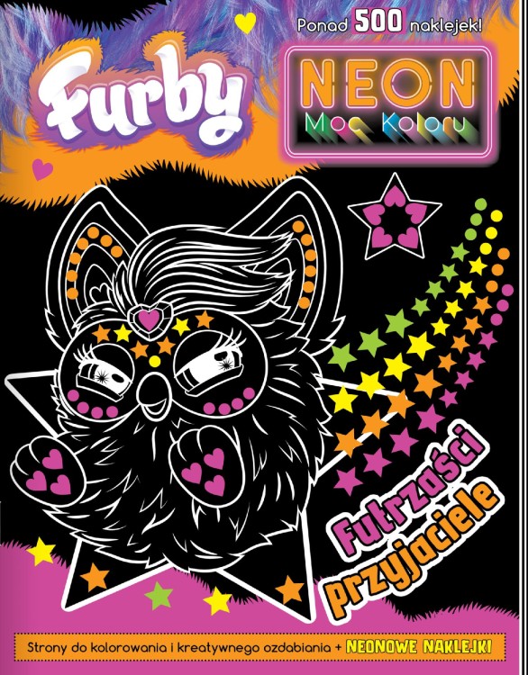 Futrzaści przyjaciele. Neon. Moc koloru