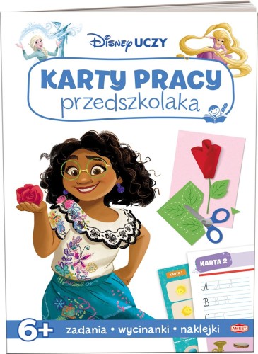 Disney uczy Karty pracy przedszkolaka 6-latki...