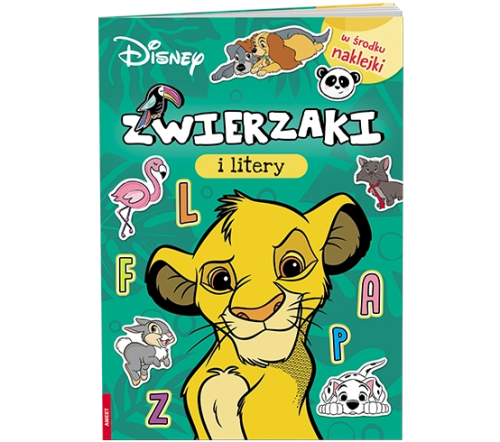 Disney Zwierzęta i litery KOS-9102