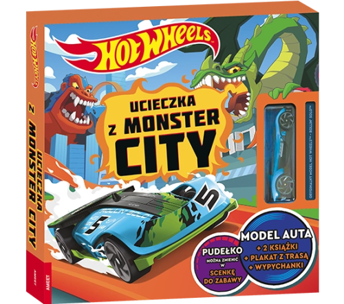 Mattel Hot Wheels Ucieczka z Monster City Z...
