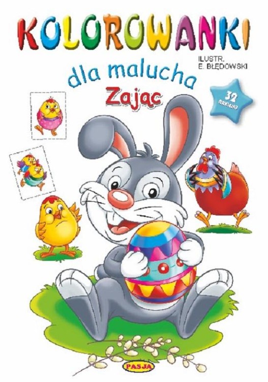 Zając. Kolorowanki dla malucha, Ernest Błędowski