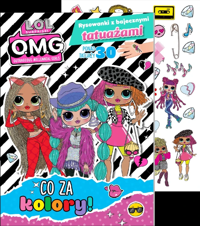Co za kolory! L.O.L. Surprise! Rysowanki z...