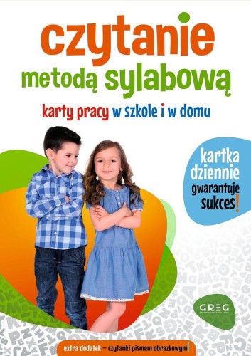 Czytanie metodą sylabową. Karty pracy w szkole...