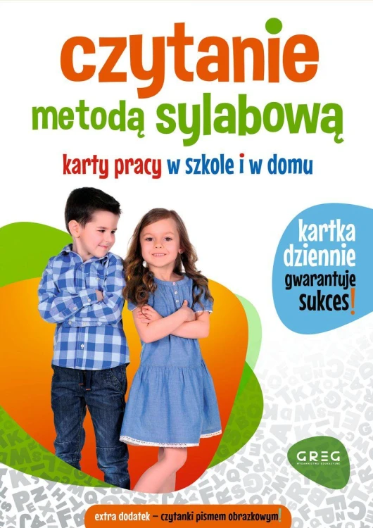 Czytanie metodą sylabową. Karty pracy w szkole...