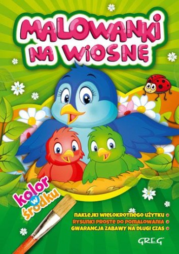 Malowanki na wiosnę, Opracowanie Zbiorowe