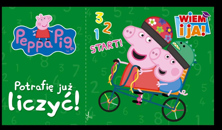 Peppa Pig. Wiem i ja! Potrafię już liczyć...