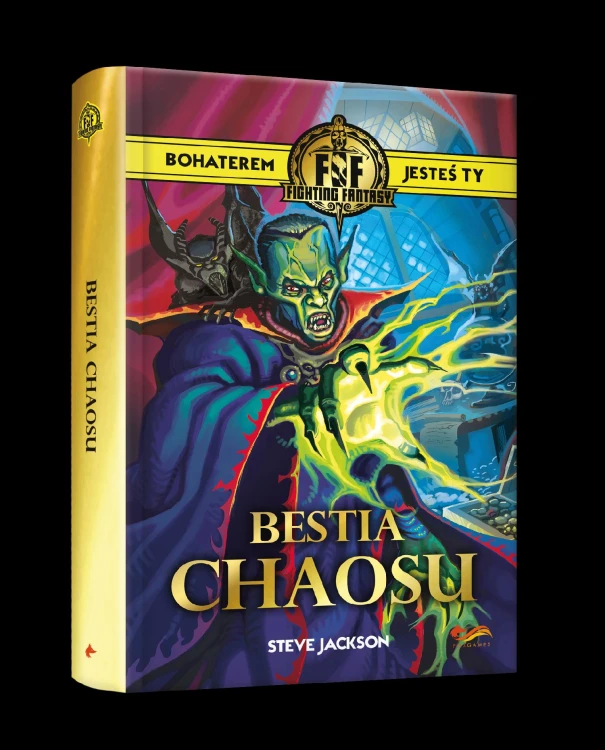 Fighting Fantasy: Bestia chaosu, Steve Jackson