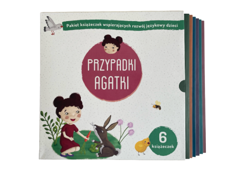 Przypadki Agatki zestaw 6 książeczek