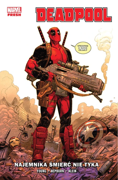 Najemnika śmierć nie tyka. Deadpool. Marvel...