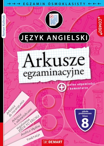 Arkusze egzaminacyjne. Język angielski....