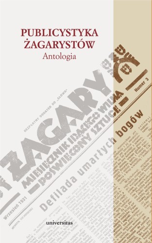 Publicystyka żagarystów. Antologia