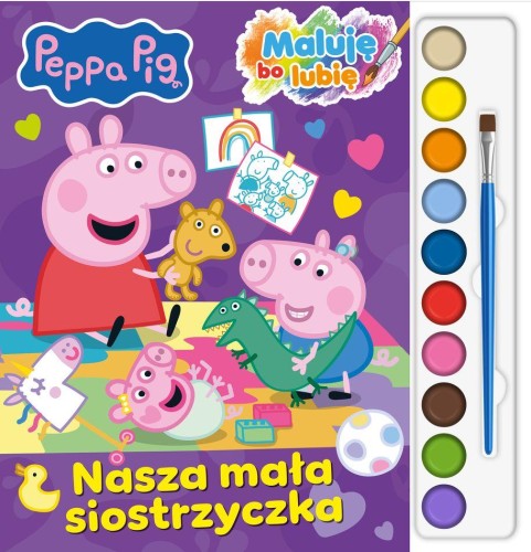 Nasza mała siostrzyczka. Świnka Peppa Pig....