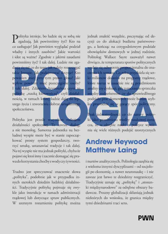 Politologia, Andrew Heywood,Matthew Laing